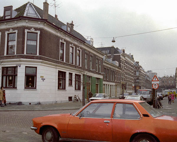 Herlaerstraat hoek Noordsingel 1980