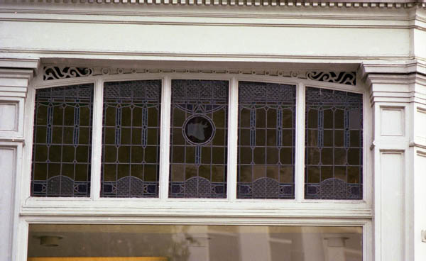 Noordsingel hoek Zomerhofstraat raam detail