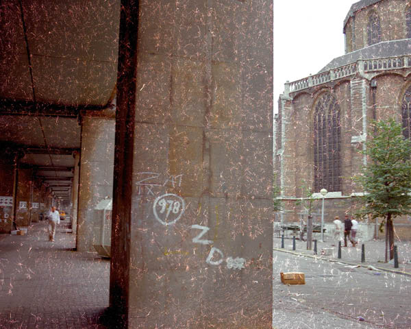 Grotekerkplein Laurenskerk 1981 1e foto