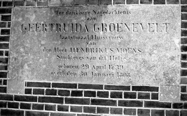 Vijverhofstraat 69 gevelsteen foto 1