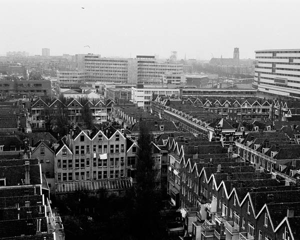 panorama vanaf flat Noordsingel 1972 2e foto