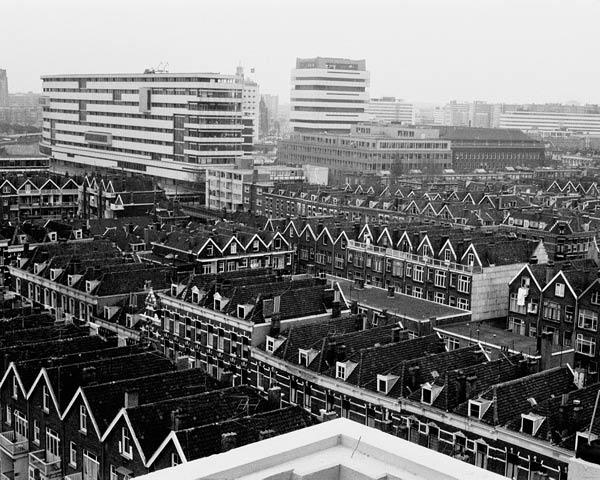 panorama vanaf flat Noordsingel 1972 3e foto